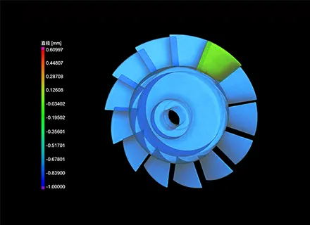 Aerospace Blisk: Internal Defect Analysis