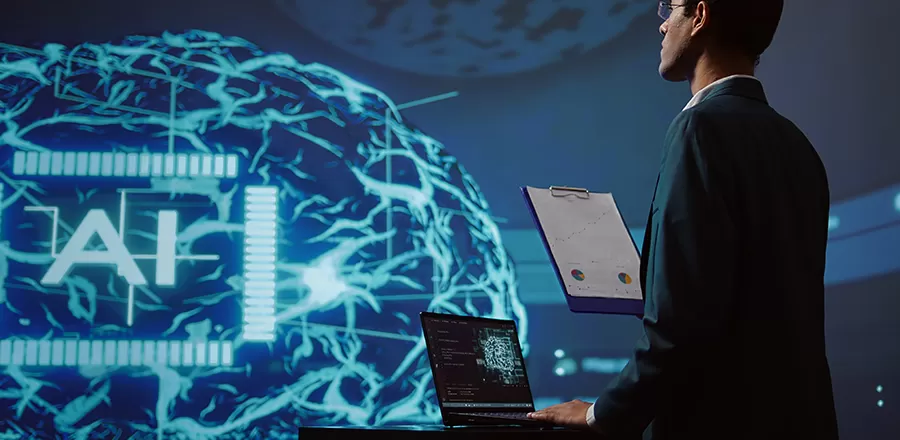 R&D integrating AI, 3D visualization, and big data to transform CT analysis and enable digital value creation.